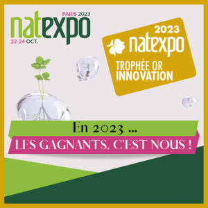 THE KEFIR & KOMBUCHA COMPAGNIE trophée Or Innovation NATEXPO